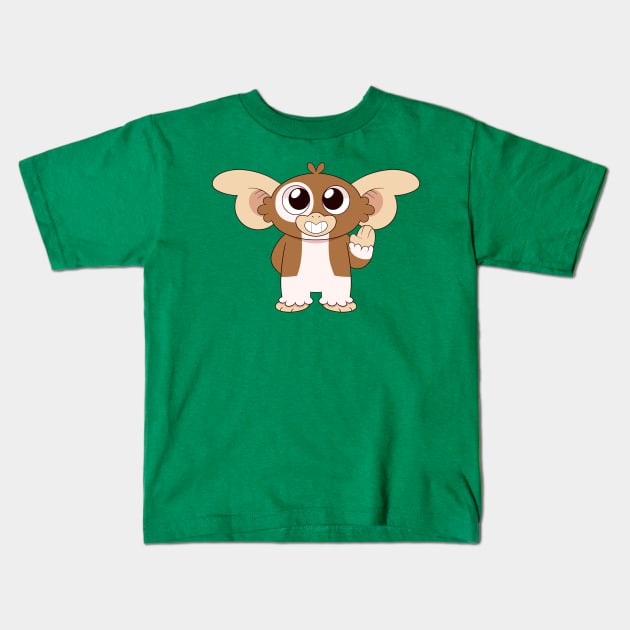 Hello Mogwai Kids T-Shirt by FrankenPup